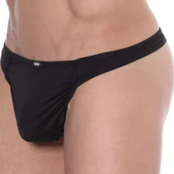 SKU Strings|Poche Ergonomique-String Microfibre Noir