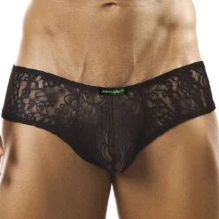 Joe Snyder Strings-String Mini Cheek Dentelle Noir