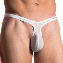 Manstore Strings-String Minimum M101 Blanc