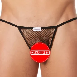 Lookme Strings-String Net New Look Noir