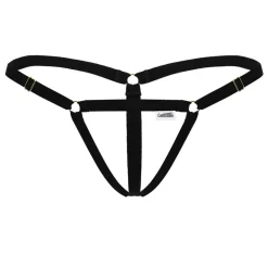 CandyMan Strings-String Nudist Noir