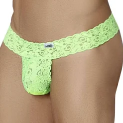 CandyMan Strings-String Peek A Boo Citron Vert