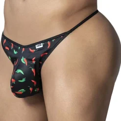 CandyMan Strings-String Piments Noir