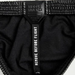 Modus Vivendi Strings-String Pleasure Simili-Cuir Noir