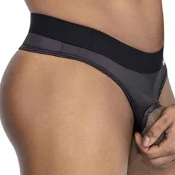 CandyMan Strings-String Protuder Noir