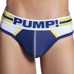 Pump! Strings-String Recharge Bleu Marine - Blanc