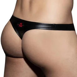 AD Fetish Strings-String Rub Tape Cockring Noir