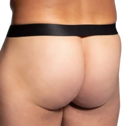 Manstore Strings-String Sans Ficelle Bungee Pouch M2485 Bleu Nuit