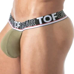 TOF Paris Strings-String Sans Ficelle Champion Kaki