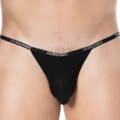 Doreanse Strings-String Sexy Micro Modal Uni Noir