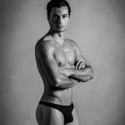 HOM Strings-String Smart Cotton Freddy Noir