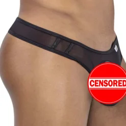 CandyMan Strings-String Sport Mesh Noir