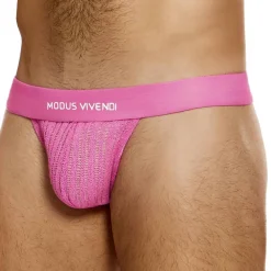 Modus Vivendi Strings-String Striped Crochet Rose
