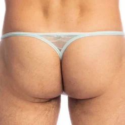 L'Homme invisible Strings-String Striptease Aqua Bleu Turquoise