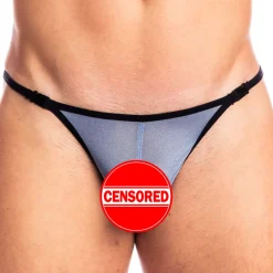 L'Homme invisible Strings-String Striptease Azzuro Bleu Ciel