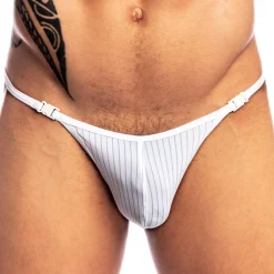 L'Homme invisible Strings-String Striptease Oxford Blanc