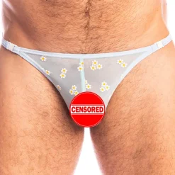 L'Homme invisible Strings-String Striptease Paradiso Bleu Ciel