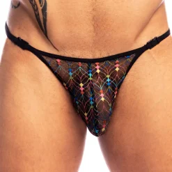 L'Homme invisible Strings-String Striptease Revival Noir