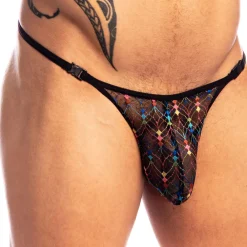 L'Homme invisible Strings-String Striptease Revival Noir