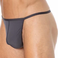 HOM Strings-String Temptation Plume Gris Anthracite