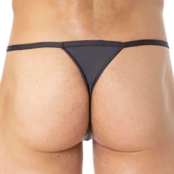 HOM Strings-String Temptation Plume Gris Anthracite