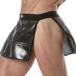 TOF Paris Tenues Sexy|Accessoires Sexy-Tablier 3D Party Argent