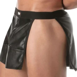 TOF Paris Tenues Sexy|Accessoires Sexy-Tablier Kinky Noir