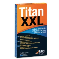 Labophyto Sexualité / Bien-Être-Titan XXL Action Prolongée - 20 Comprimés
