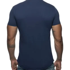 Addicted T-Shirts-T-Shirt Basic U-Neck Marine