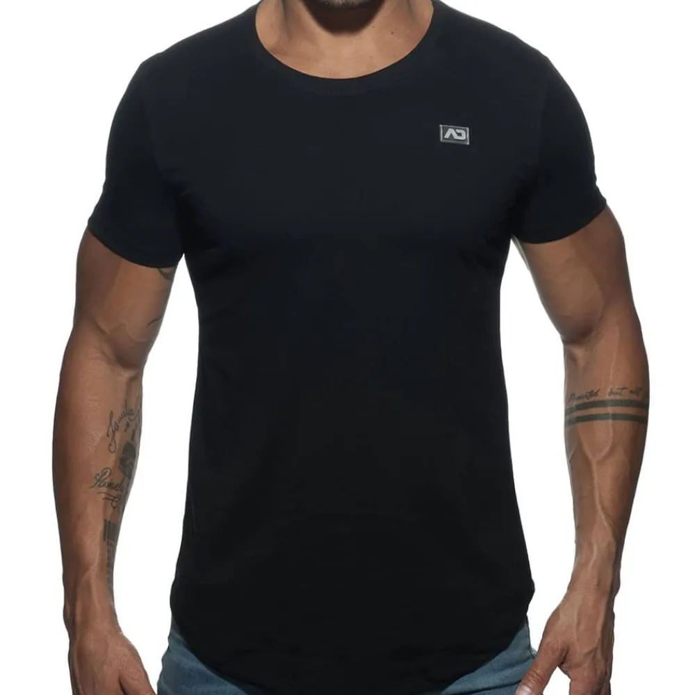 Addicted T-Shirts-T-Shirt Basic U-Neck Noir