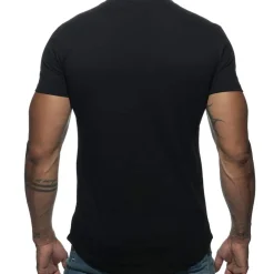 Addicted T-Shirts-T-Shirt Basic U-Neck Noir