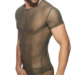 Addicted Tenues Sexy|T-Shirts-T-Shirt Charm Kaki