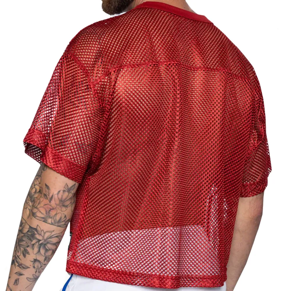 Bike T-Shirts-T-Shirt Crop Practice Rouge