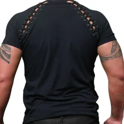 Andrew Christian T-Shirts-T-Shirt F.A.G. Capsule X-Rated Noir