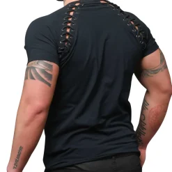 Andrew Christian T-Shirts-T-Shirt F.A.G. Capsule X-Rated Noir