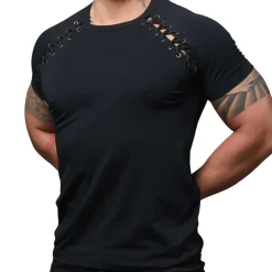 Andrew Christian T-Shirts-T-Shirt F.A.G. Capsule X-Rated Noir