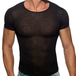 Addicted T-Shirts-T-Shirt Flame Noir