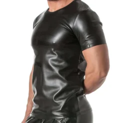 TOF Paris Tenues Sexy|T-Shirts-T-Shirt Kinky Noir