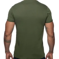 Addicted T-Shirts-T-Shirt Military Kaki