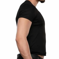 Andrew Christian T-Shirts-T-Shirt Shorty Chic Noir