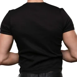 Andrew Christian T-Shirts-T-Shirt Shorty Chic Noir