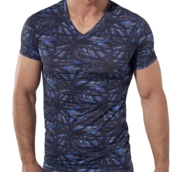 HOM T-Shirts-T-Shirt temptation Star Island Bleu