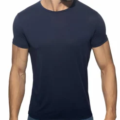 Addicted T-Shirts-T-Shirt Veloz Dry Bleu Marine