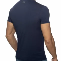 Addicted T-Shirts-T-Shirt Veloz Dry Bleu Marine