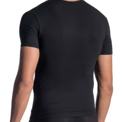 Olaf Benz Tenues Sexy|T-Shirts-T-Shirt V-Neck RED 0965 Noir