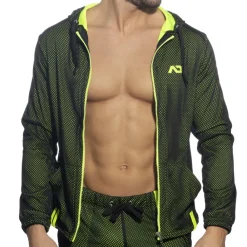 Addicted Sweatshirts / Vestes-Veste à Capuche Manches Longues Loop Mesh Noire