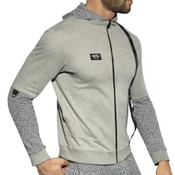 ES Collection Sweatshirts / Vestes-Veste Spike Gris Chiné