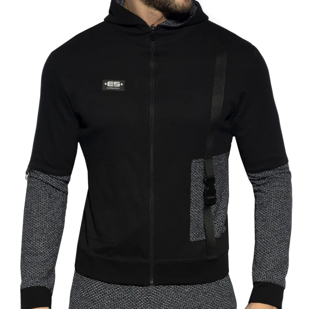 ES Collection Sweatshirts / Vestes-Veste Spike Noire