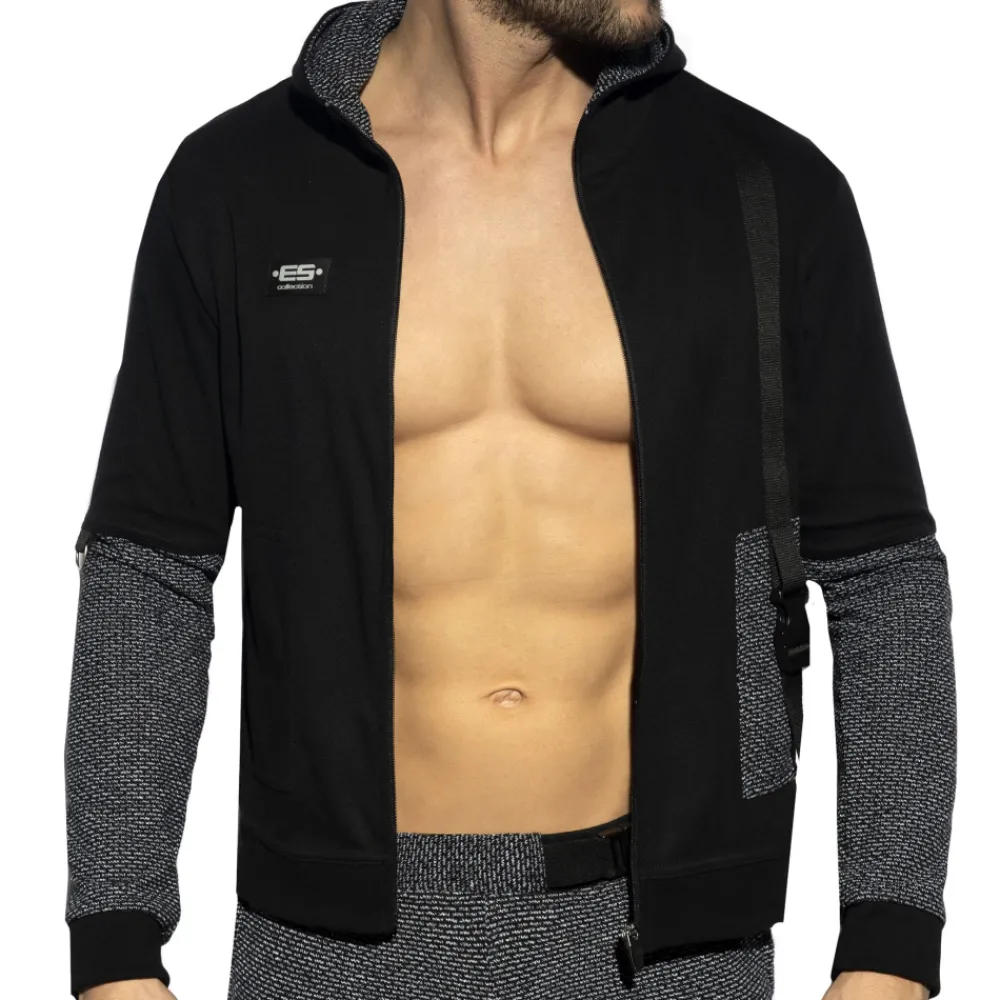 ES Collection Sweatshirts / Vestes-Veste Spike Noire