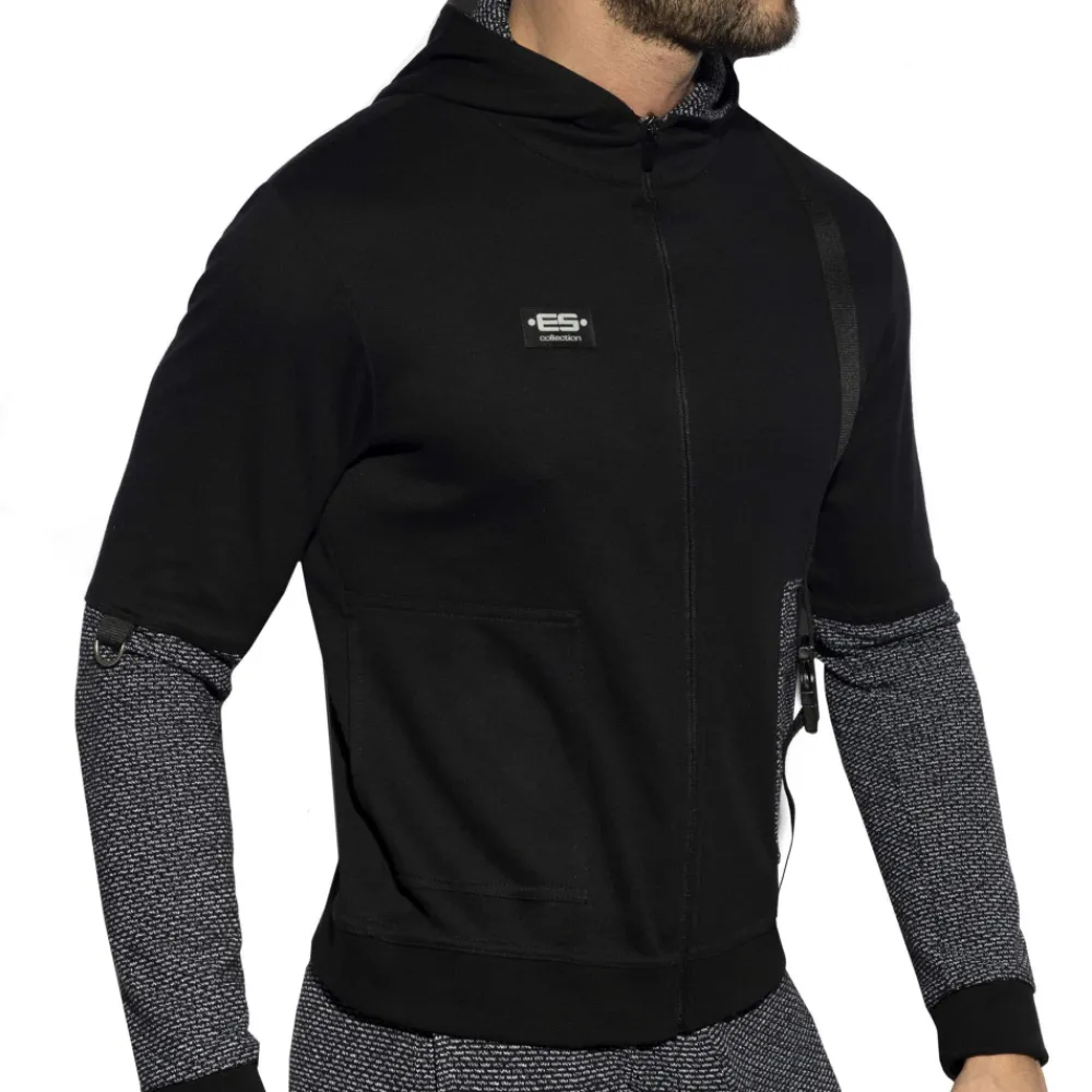 ES Collection Sweatshirts / Vestes-Veste Spike Noire